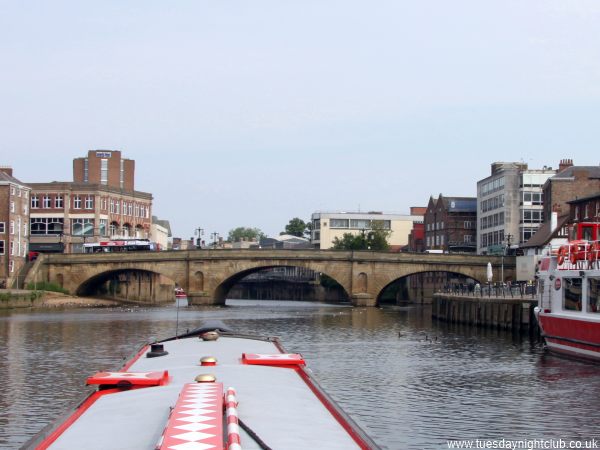 Ouse Bridge, York, River Ouse Ouse Bridge, York, River Ouse