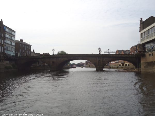 Ouse Bridge, York, River Ouse Ouse Bridge, York, River Ouse