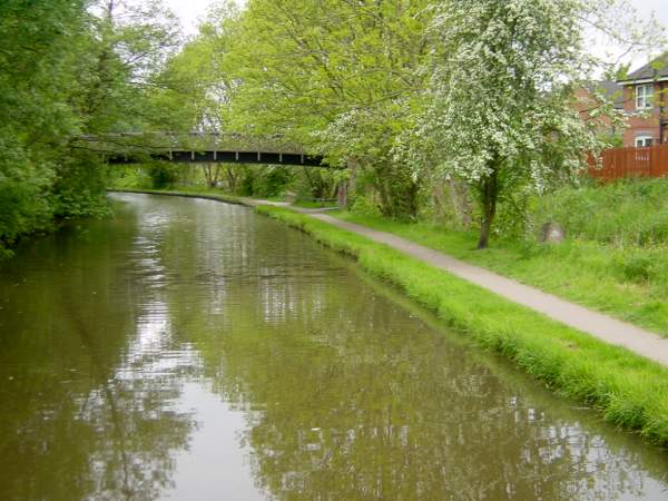 footbridge near Romiley