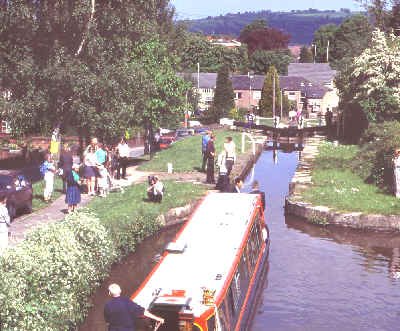 Marple Locks. Photo courtesy of Waterway Images Ltd