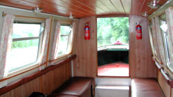 interior of Day Hire Boat from Portland Basin Marina interior of Day Hire Boat from Portland Basin Marina