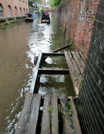 This landing below Lock 86 is to be improved. Photo: Alan Platt