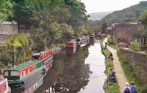 east of Hebden Bridge