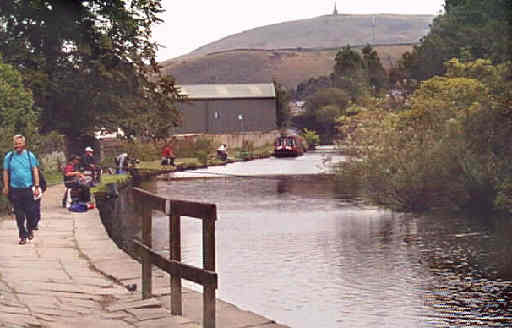 Stoodley Pike from Todmorden