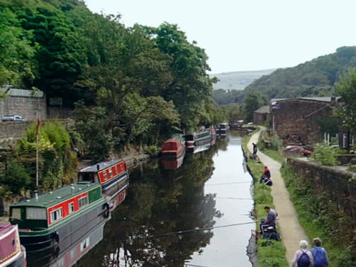 east of Hebden Bridge, Rochdale Canal