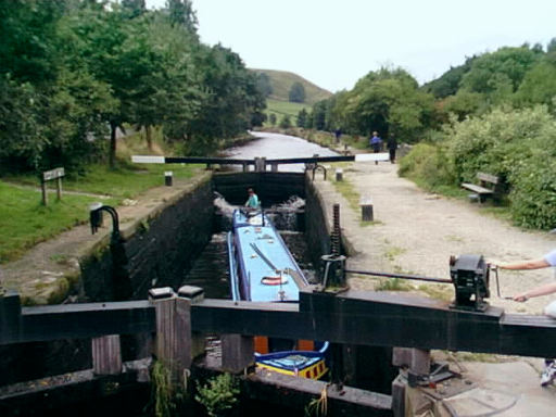 Shawplains Lock, Rochdale Canal