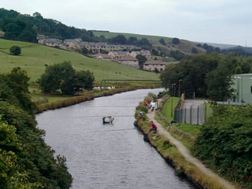 Gauxholme top lock, Rochdale Canal