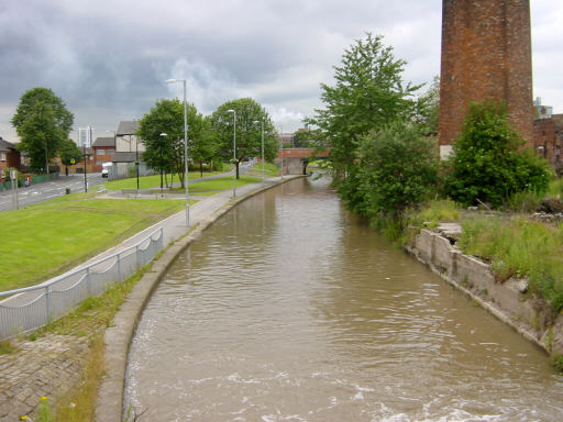 Footbridge, Rochdale Canal