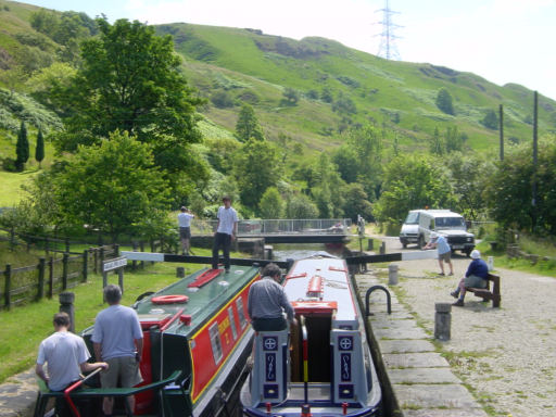 Warland Upper Lock, Rochdale Canal