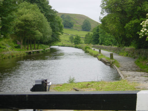 Gauxholme lower locks, Rochdale Canal