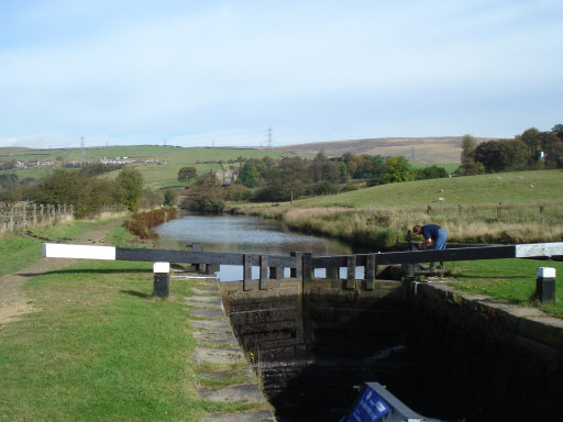 Bent House Lock, Rochdale Canal