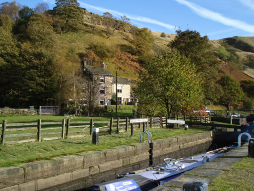 Warland Upper Lock, Rochdale Canal