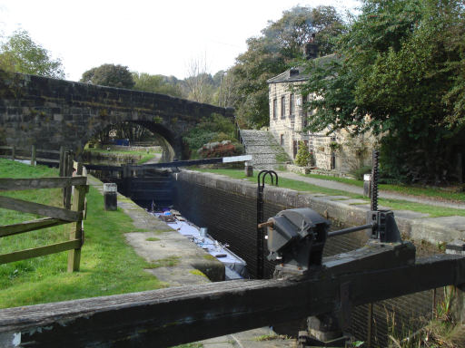 Lobb Mill Lock, Rochdale Canal
