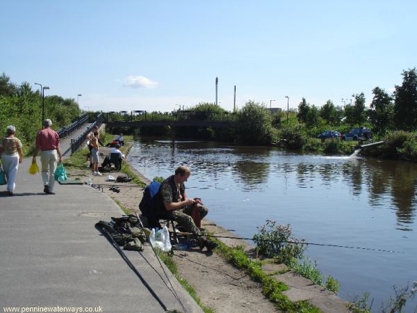 footbridge over Sankey Canal in St Helens footbridge over Sankey Canal in St Helens