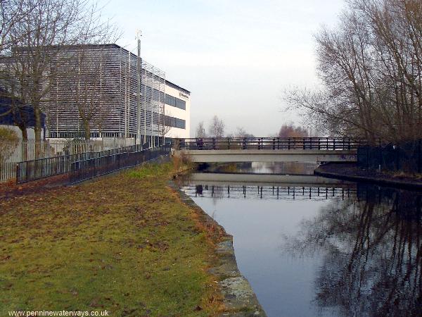 new footbridge over Sankey Canal in St Helens