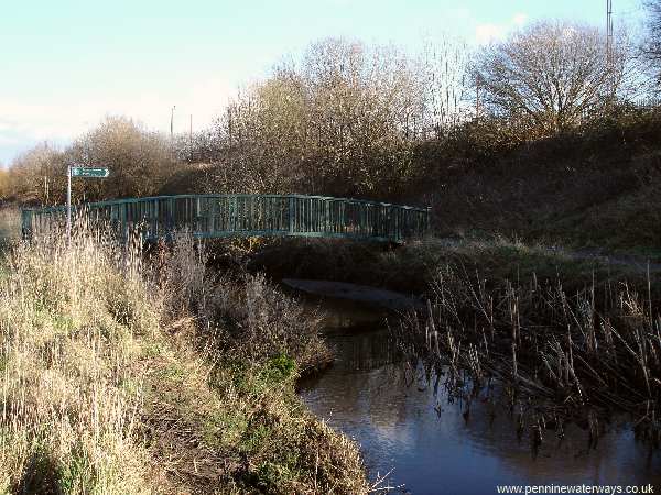 Sankey Canal footbridge