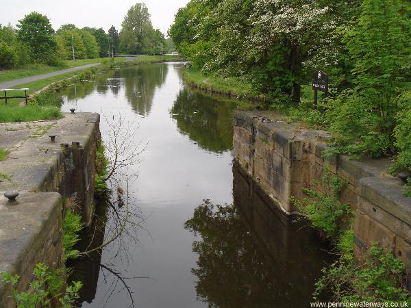 Bewsey Lock, Sankey Canal Bewsey Lock, Sankey Canal