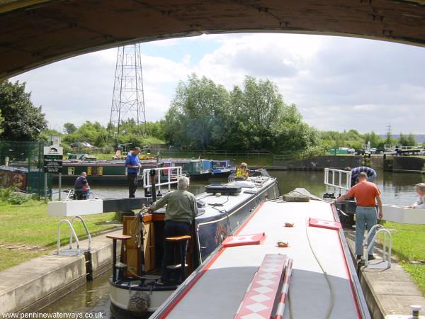 railway bridge at Tinsley Locks