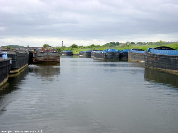 barges near Swinton Junction
