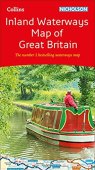 Nicholson Ordnance Survey Inland Waterways Map of Great Britain