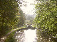 Lock 9W, Stalybridge, Huddersfield Canal, computer desktop wallpaper