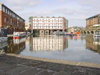 Sheffield Canal Basin, computer desktop wallpaper