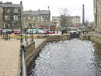 Lock 22E, Slaithwaite, Huddersfield Canal, , computer desktop wallpaper